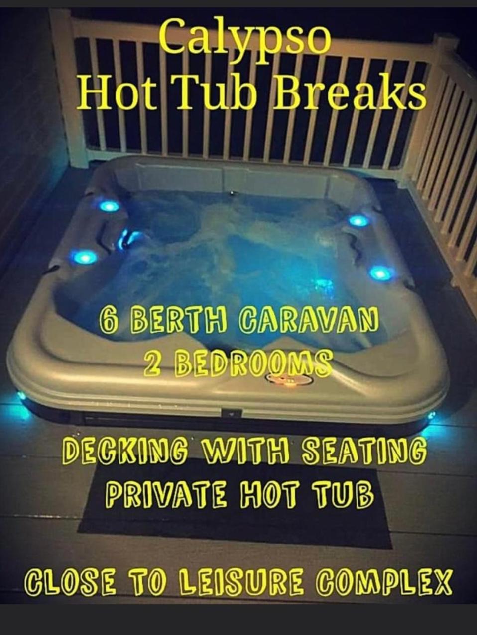 Calypso Hot Tub Breaks Tattershall Lakes Pet Friendly Exterior photo